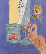Henri Matisse Goldfish and Sculpture (mk35) oil